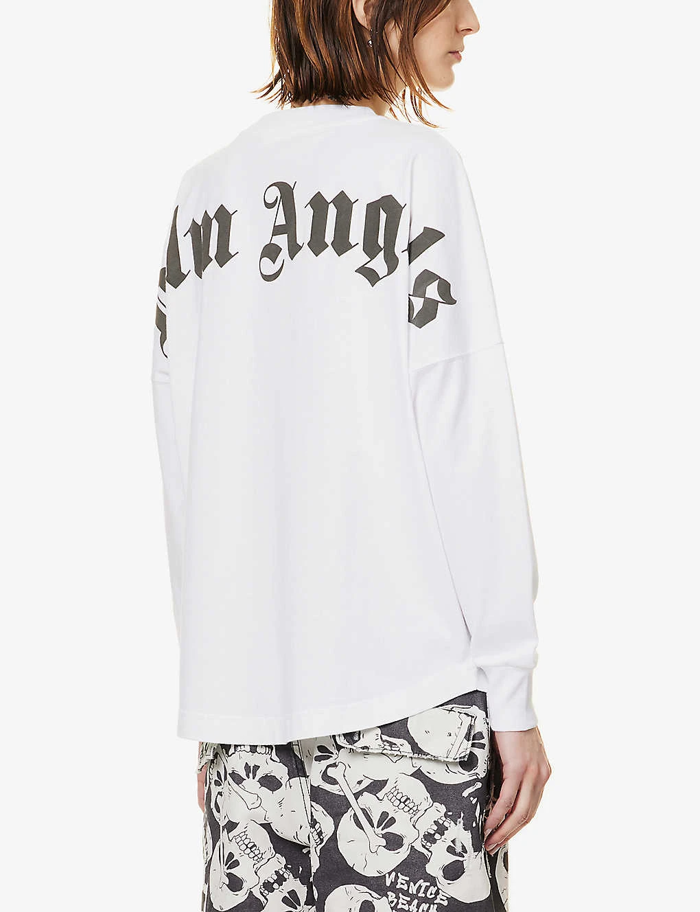 Palm Angels Oversized Logo-print Cotton-jersey T-shirt 6 Palm Angels Oversized Logo-print Cotton-jersey T-shirt - Image 4