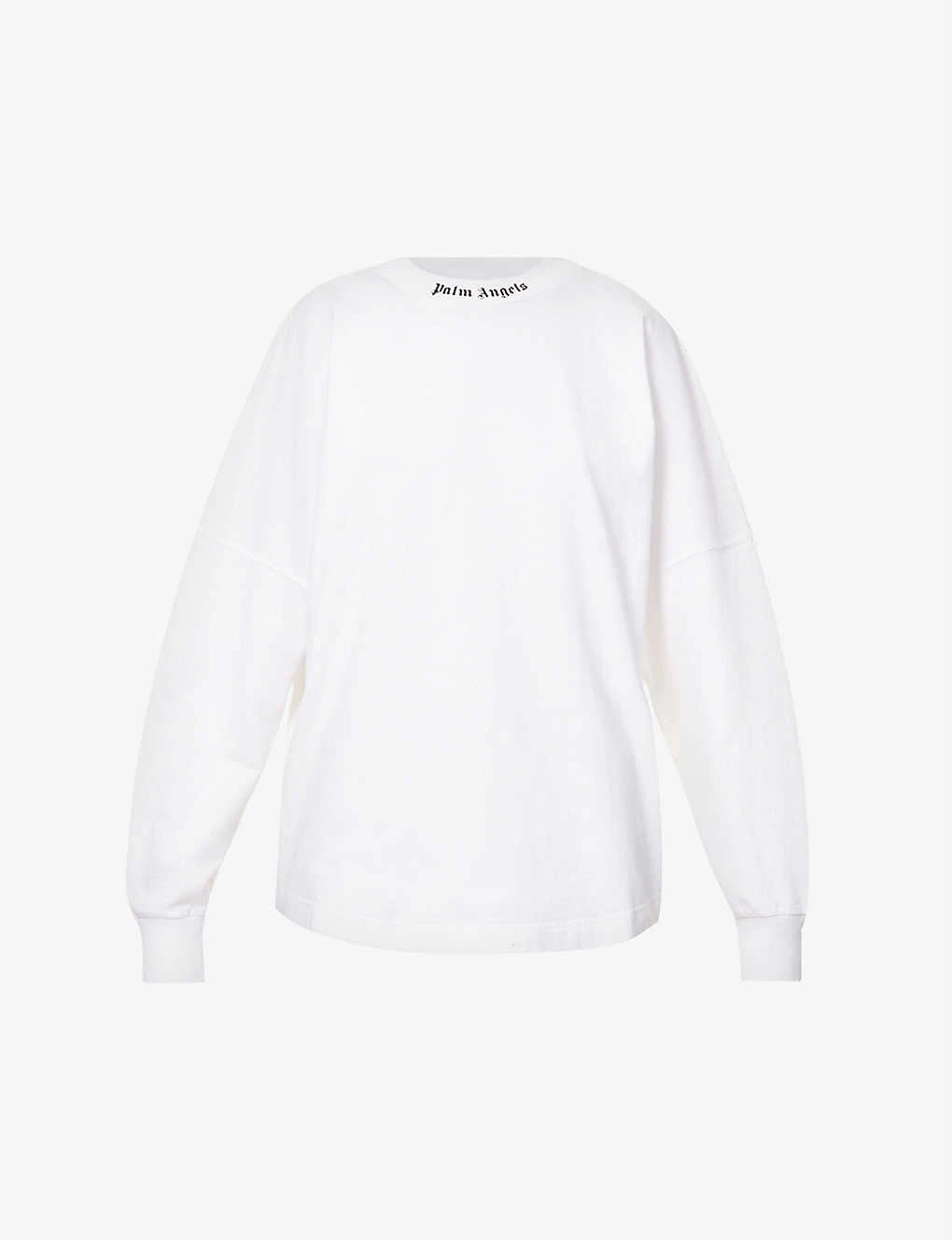 Palm Angels Oversized Logo-print Cotton-jersey T-shirt 3 Palm Angels Oversized Logo-print Cotton-jersey T-shirt