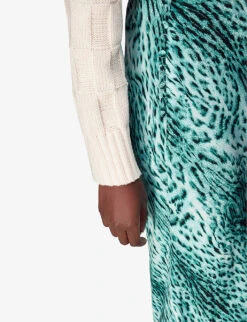 Whistles Leopard-print Bias Cut Woven Midi Skirt 11 Whistles Leopard-print Bias Cut Woven Midi Skirt -Whistles Store R04108105 MULTICOLOURED ALT04