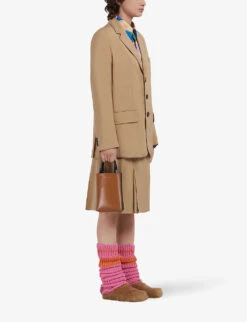 Marni Graphic-print Cotton Shirt -Whistles Store R04110528 COBALT ALT01