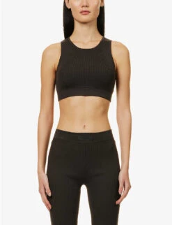 ESSENTIALS Logo-patch Woven Tank Top 9 ESSENTIALS Logo-patch Woven Tank Top -Whistles Store R04111037 OFFBLACK ALT02