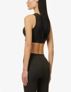 ESSENTIALS Logo-patch Woven Tank Top 10 ESSENTIALS Logo-patch Woven Tank Top -Whistles Store R04111037 OFFBLACK ALT03