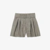 Sandro Loose-fit Striped Woven Shorts 2 Sandro Loose-fit Striped Woven Shorts -Whistles Store R04111256 VERTS M