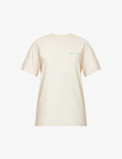 Health And Wellness Club Logo-print Cotton-jersey T-shirt