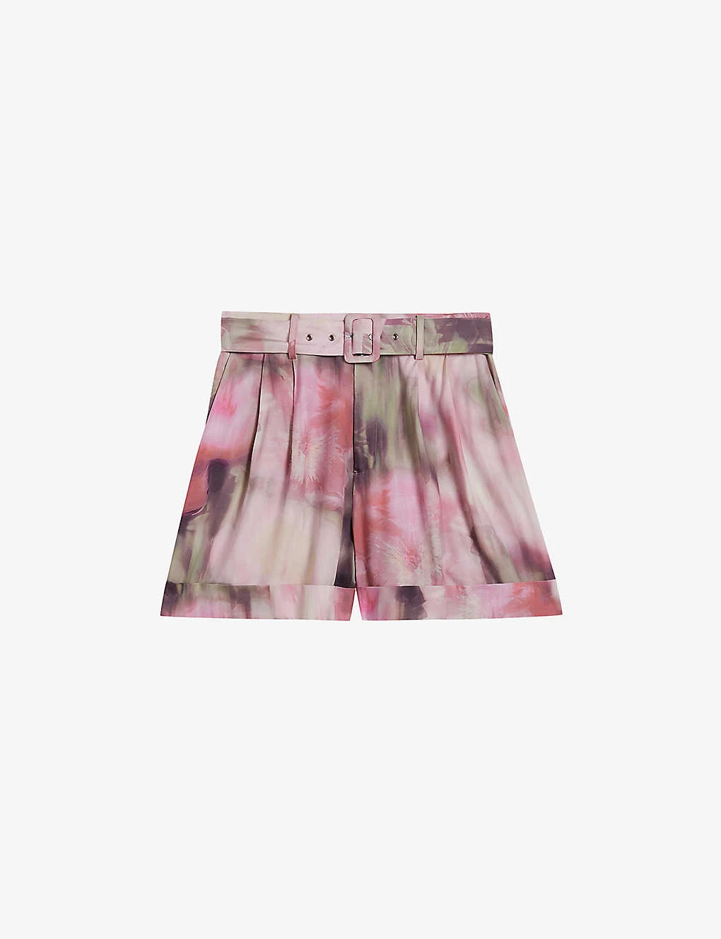 Ted Baker Floral-print Tailored High-rise Woven Shorts 3 Ted Baker Floral-print Tailored High-rise Woven Shorts
