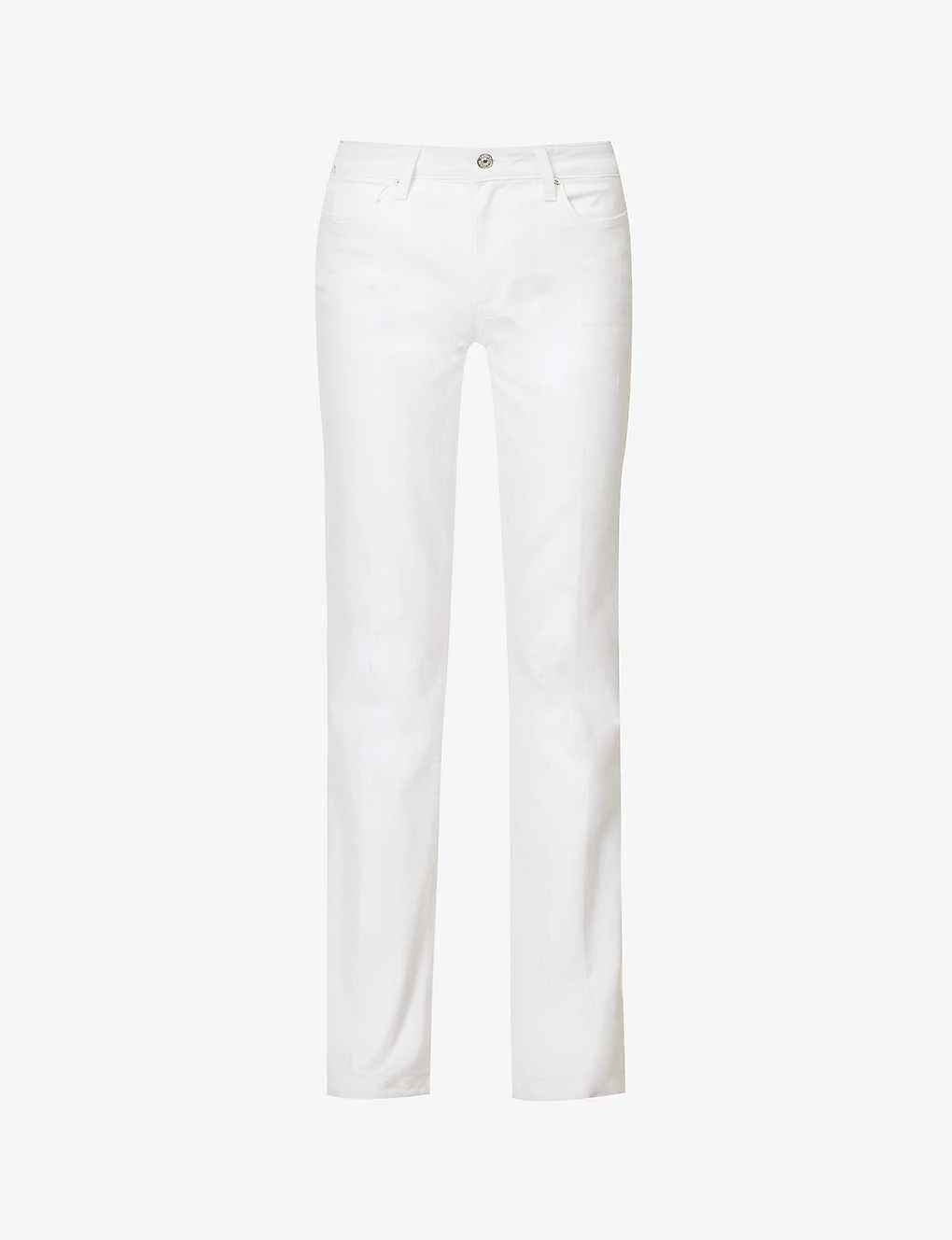 Paige Genevieve Flared Mid-rise Stretch-denim Jeans 3 Paige Genevieve Flared Mid-rise Stretch-denim Jeans