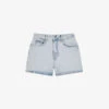 Ted Baker Gianahh High-rise Stretch-denim Shorts -Whistles Store R04125133 LTWASH M