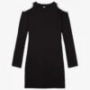 THE KOOPLES Cutout-embellished Cotton Mini Dress -Whistles Store R04127684 BLA01 M
