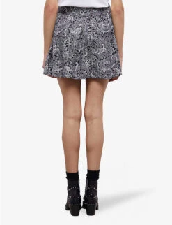 THE KOOPLES Paisley-print Woven Shorts -Whistles Store R04131165 BLA09 ALT03