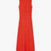 THE KOOPLES Scalloped-trim Knitted Midi Dress 2 THE KOOPLES Scalloped-trim Knitted Midi Dress -Whistles Store R04134667 ORA01 M