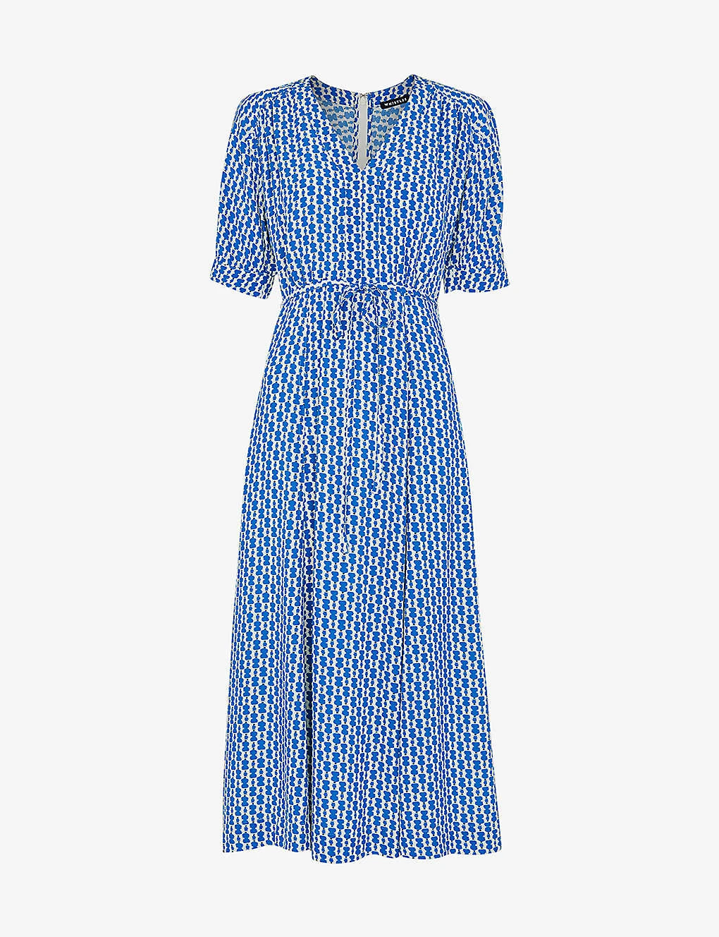 Whistles Geometric-print Woven Midi Dress 3 Whistles Geometric-print Woven Midi Dress