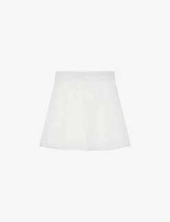THE KOOPLES A-line Knitted Mini Skirt