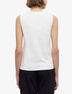 THE KOOPLES Graphic Print Regular Fit Cotton T-shirt -Whistles Store R04137045 ECR01 ALT03