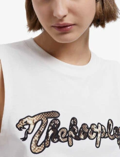 THE KOOPLES Graphic Print Regular Fit Cotton T-shirt -Whistles Store R04137045 ECR01 ALT04