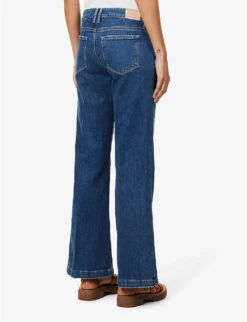 Paige Sabine Flared-leg Low-rise Stretch-denim Jeans 11 Paige Sabine Flared-leg Low-rise Stretch-denim Jeans -Whistles Store R04144126 EVERYWHERE ALT03