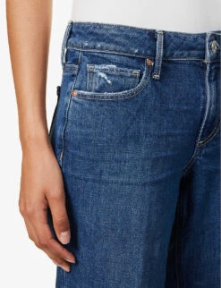 Paige Sabine Flared-leg Low-rise Stretch-denim Jeans 12 Paige Sabine Flared-leg Low-rise Stretch-denim Jeans -Whistles Store R04144126 EVERYWHERE ALT04
