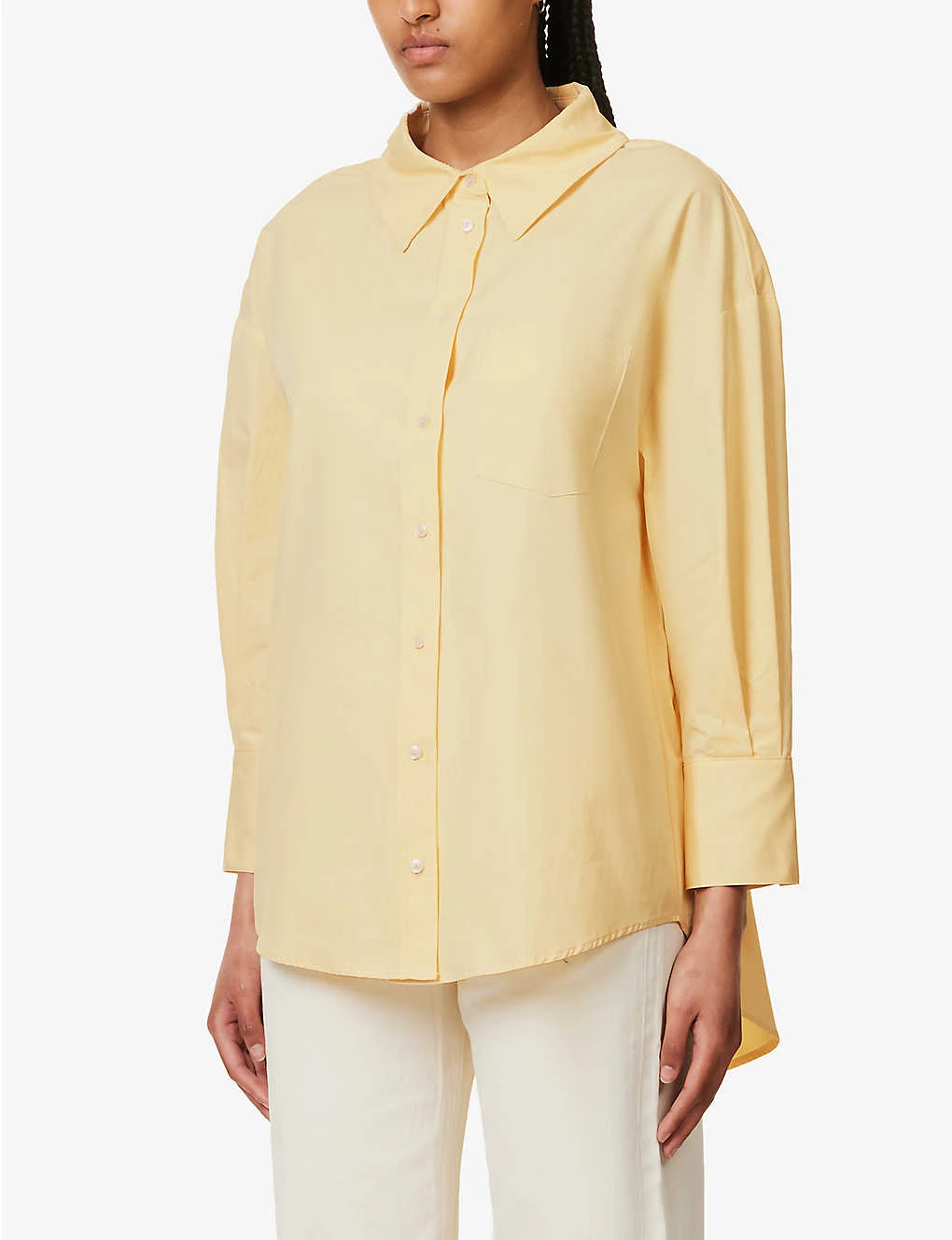 ANINE BING Mika Relaxed-fit Cotton Shirt 5 ANINE BING Mika Relaxed-fit Cotton Shirt - Image 3
