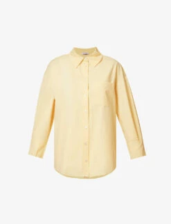 ANINE BING Mika Relaxed-fit Cotton Shirt