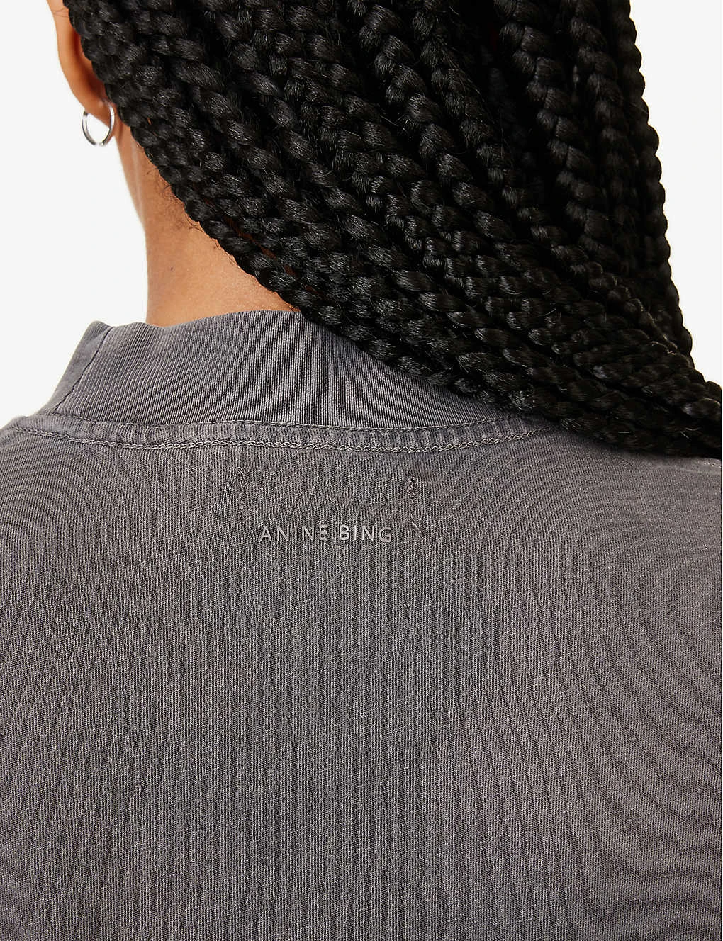 ANINE BING Painted Muse Graphic-print Organic-cotton T-shirt 8 ANINE BING Painted Muse Graphic-print Organic-cotton T-shirt - Image 6