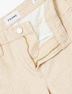 FRAME Le Crop Mini Boot Boot-cut Mid-rise Jeans -Whistles Store R04146386 SANDMULTI ALT06