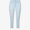 FRAME Le Garcon Tapered-leg Mid-rise Stretch-denim Jeans