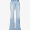 GOOD AMERICAN Good Legs Flared Mid-rise Stretch-denim Jeans 2 GOOD AMERICAN Good Legs Flared Mid-rise Stretch-denim Jeans -Whistles Store R04147917 INDIGO390 M