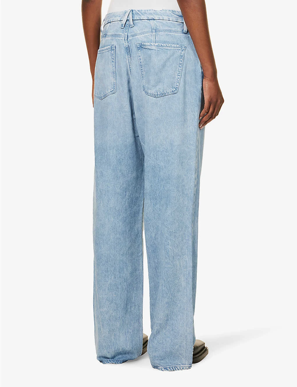 GOOD AMERICAN Good ‘90s Weightless Straight-leg Mid-rise Lyocell-blend Jeans 7 GOOD AMERICAN Good ‘90s Weightless Straight-leg Mid-rise Lyocell-blend Jeans - Image 5