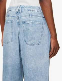 GOOD AMERICAN Good ‘90s Weightless Straight-leg Mid-rise Lyocell-blend Jeans 15 GOOD AMERICAN Good ‘90s Weightless Straight-leg Mid-rise Lyocell-blend Jeans -Whistles Store R04147920 INDIGO396 ALT06