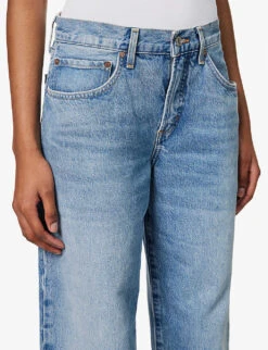 AGOLDE Fusion Wide-leg High-rise Organic-denim Jeans 13 AGOLDE Fusion Wide-leg High-rise Organic-denim Jeans -Whistles Store R04148464 RENOUNCEINDIGO ALT04