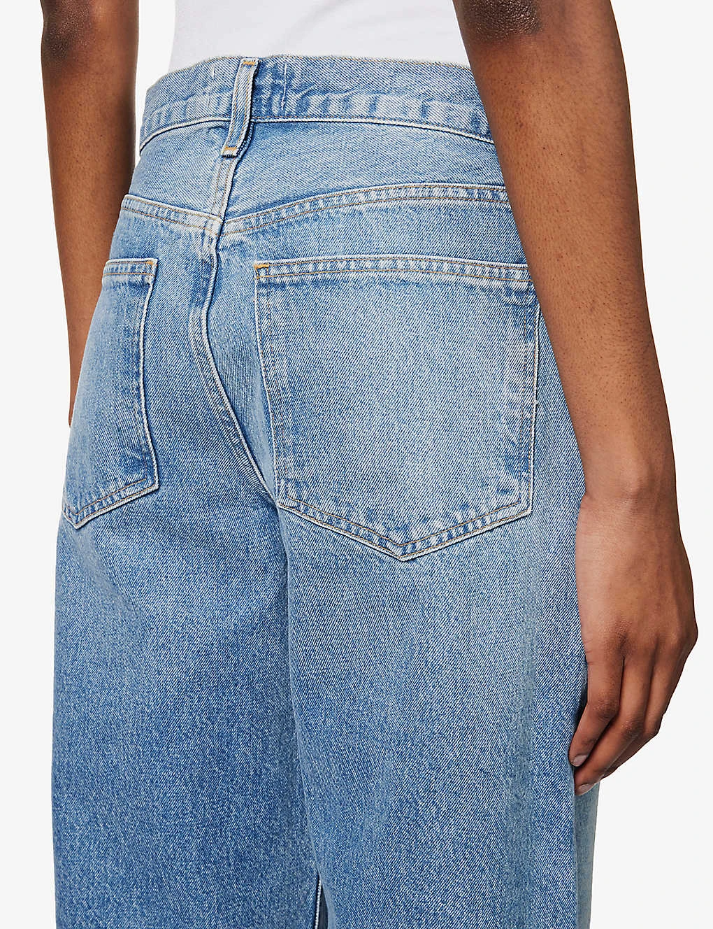 AGOLDE Fusion Wide-leg High-rise Organic-denim Jeans 8 AGOLDE Fusion Wide-leg High-rise Organic-denim Jeans - Image 6