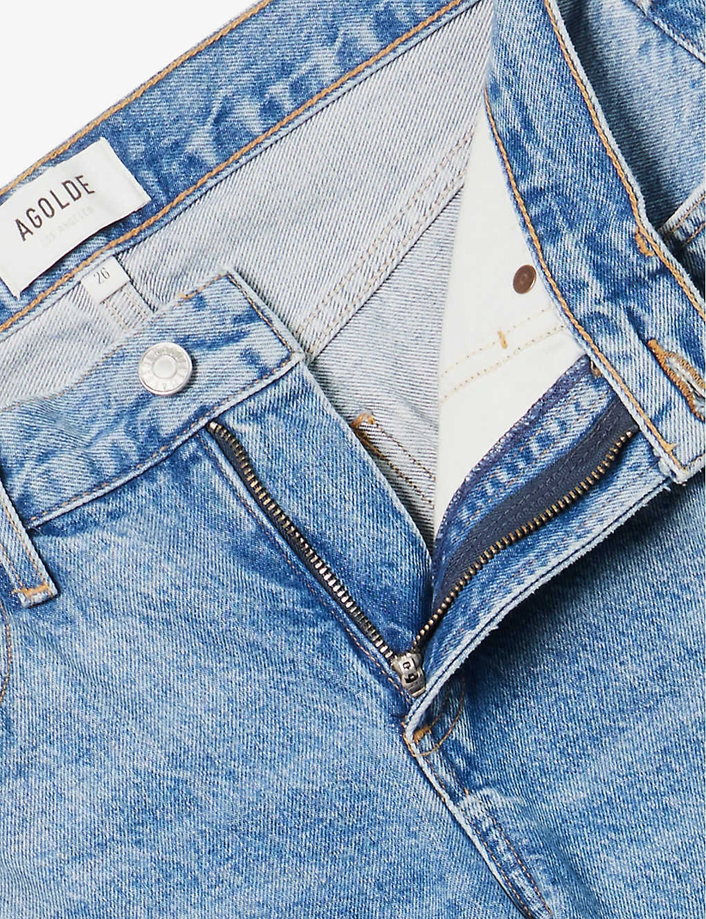 AGOLDE Fusion Wide-leg High-rise Organic-denim Jeans 9 AGOLDE Fusion Wide-leg High-rise Organic-denim Jeans - Image 7