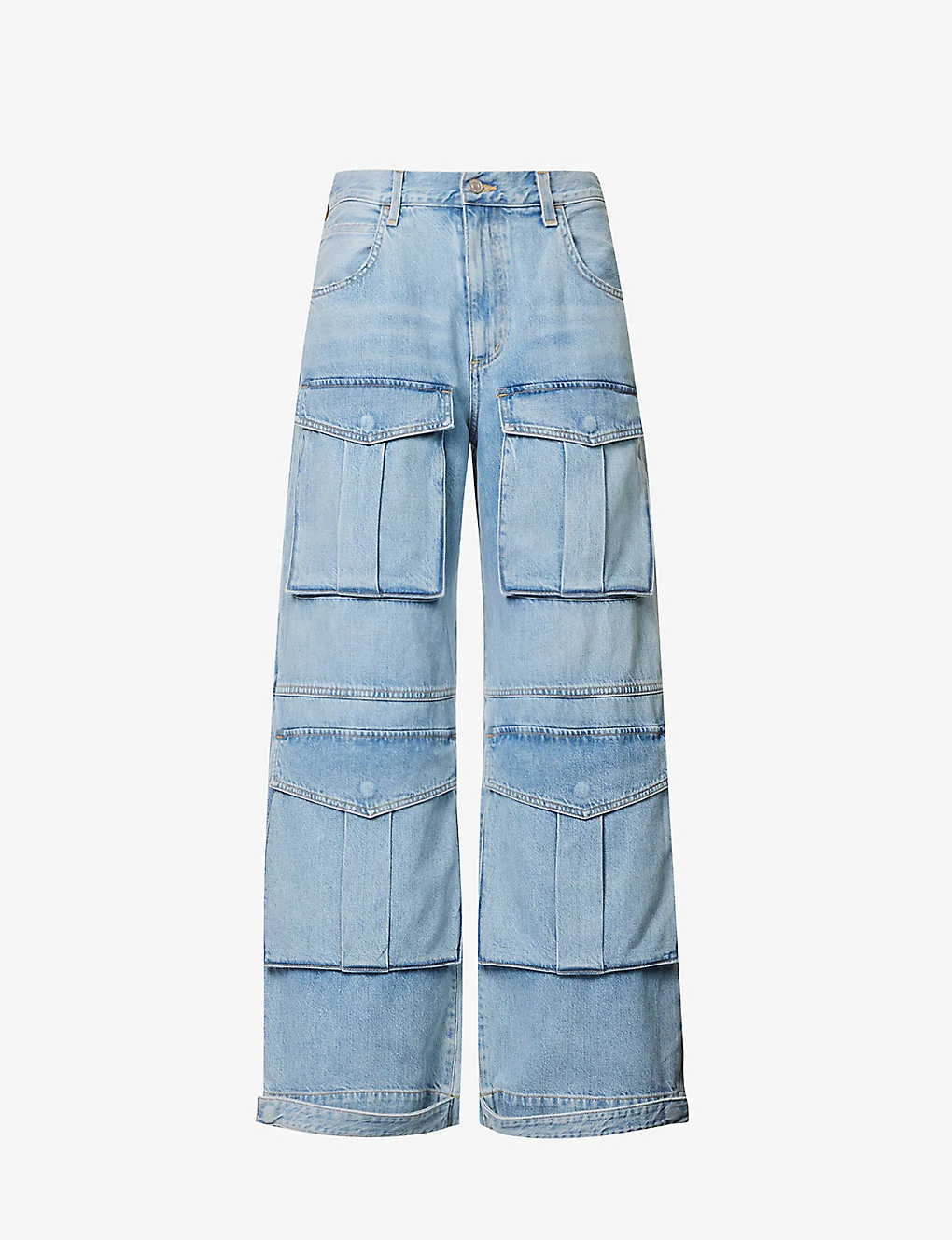 AGOLDE Tex Wide-leg Organic-denim-blend Jeans 3 AGOLDE Tex Wide-leg Organic-denim-blend Jeans