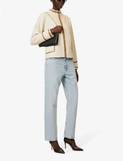 AGOLDE 90s Straigh-leg Mid-rise Organic-cotton And Lyocell-blend Denim Jeans -Whistles Store R04148473 REPUTATIONVINTIND ALT01