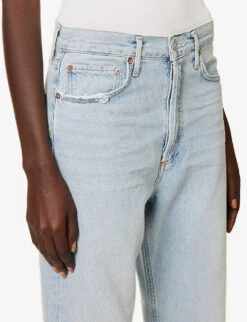 AGOLDE 90s Straigh-leg Mid-rise Organic-cotton And Lyocell-blend Denim Jeans -Whistles Store R04148473 REPUTATIONVINTIND ALT04