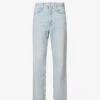 AGOLDE 90s Straigh-leg Mid-rise Organic-cotton And Lyocell-blend Denim Jeans -Whistles Store R04148473 REPUTATIONVINTIND M