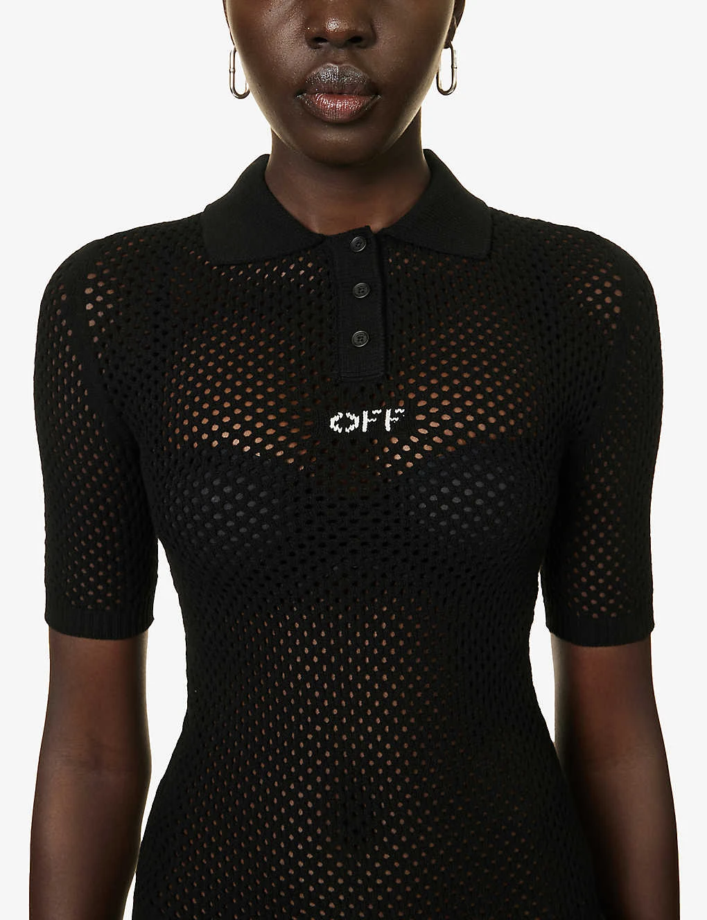 Logo-print Slim-fit Knitted Polo Shirt 7 Logo-print Slim-fit Knitted Polo Shirt - Image 5