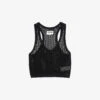 Zadig & Voltaire Nabya Crochet Organic-cotton Crop Top