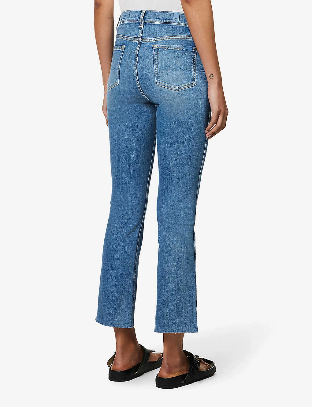 7 For All Mankind Slim Kick Mid-rise Stretch-denim Jeans 6 7 For All Mankind Slim Kick Mid-rise Stretch-denim Jeans - Image 4