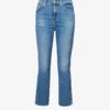 7 For All Mankind Slim Kick Mid-rise Stretch-denim Jeans -Whistles Store R04152116 SLIMILLUSIONWITHIN M