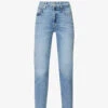 7 For All Mankind Malia Luxe Vintage Skinny High-rise Stretch-denim Jeans