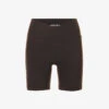 Ultimate Wrap-over High-rise Stretch-woven Shorts -Whistles Store R04153512 COFFEEBEAN M