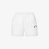 Sweat High-rise Logo-print Cotton-jersey Shorts 1 Sweat High-rise Logo-print Cotton-jersey Shorts -Whistles Store R04153530 WHITE M