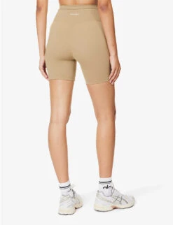 Ultimate Cropped High-rise Stretch-woven Shorts -Whistles Store R04153640 DEEPSAND ALT03