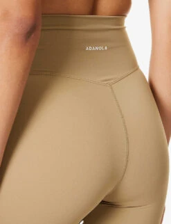 Ultimate Cropped High-rise Stretch-woven Shorts -Whistles Store R04153640 DEEPSAND ALT04