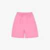 Whistles Lola Drawstring-waist Woven Shorts -Whistles Store R04154605 PINK M