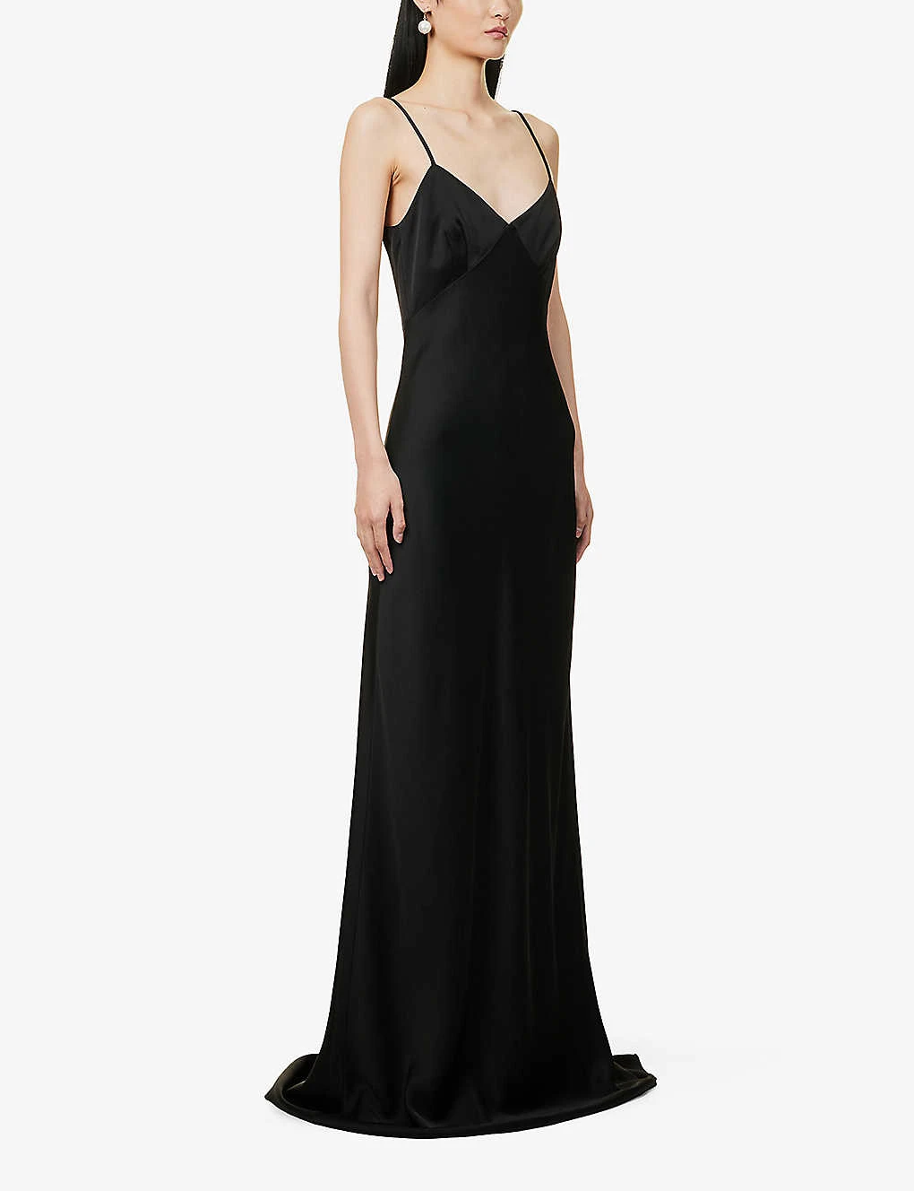 Selce V-neck Woven Maxi Dress 5 Selce V-neck Woven Maxi Dress - Image 3