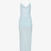 BEC + BRIDGE Lexie Cowl-neck Woven Maxi Dress