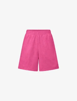 Terry Lounge Mid-rise Cotton-blend Shorts
