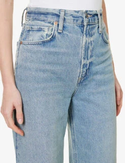 CITIZENS OF HUMANITY Paloma Straight-leg Mid-rise Organic-cotton Denim Jeans 13 CITIZENS OF HUMANITY Paloma Straight-leg Mid-rise Organic-cotton Denim Jeans -Whistles Store R04164577 DAYDREAMORGANIC ALT04
