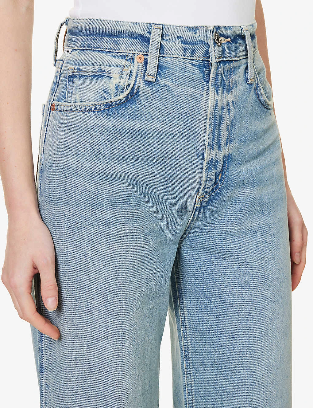 CITIZENS OF HUMANITY Paloma Straight-leg Mid-rise Organic-cotton Denim Jeans 7 CITIZENS OF HUMANITY Paloma Straight-leg Mid-rise Organic-cotton Denim Jeans - Image 5